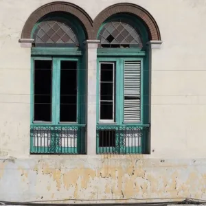 A wall painting of Che Guevara in Habana Vieja (old town), Havana, Cuba