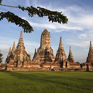 Wat Chaiwatthanaram, Ayutthaya, UNESCO World Heritage Site, Ayutthaya Province, Thailand, Southeast Asia, Asia