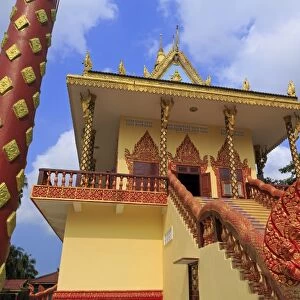 Wat Leu Temple, Sihanoukville Port, Sihanouk Province, Cambodia, Indochina, Southeast Asia, Asia