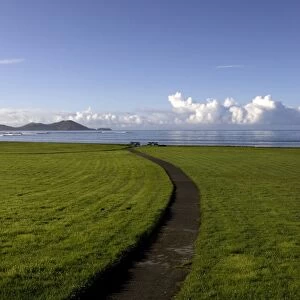 Waterville promenade, Waterville, County Kerry, Munster, Republic of Ireland, Europe