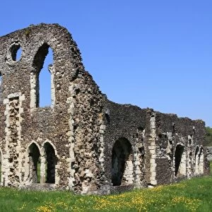 Waverley Abbey, near Farnham, Surrey, England, United Kingdom, Europe