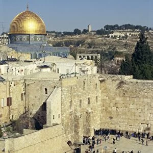Western Wall and Dome of the Rock, Old City, UNESCO World Heritage Site