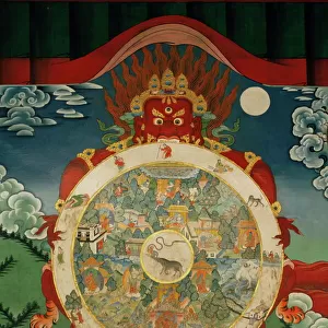 Wheel of Life, Tibetan Art, China, Asia