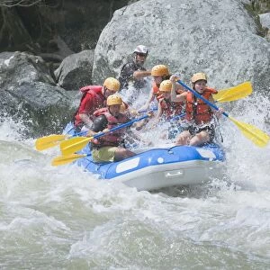 White water rafting, Pacuare River, Turrialba, Costa Rica, Central America