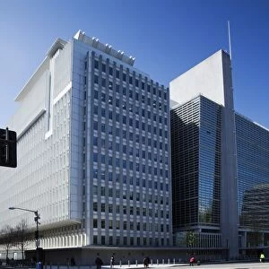 The World Bank Group Building housing the International Bank for Reconstruction and Development, Washington D. C. United States of America, North America