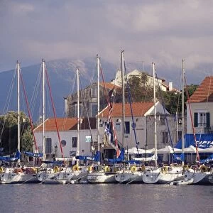 Yachts in the harbour