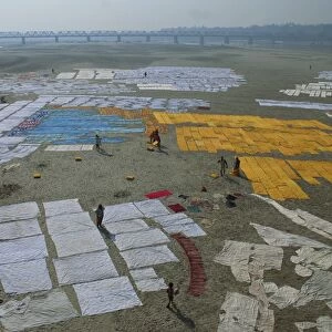 Yamuna River, Agra, Uttar Pradesh state, India, Asia