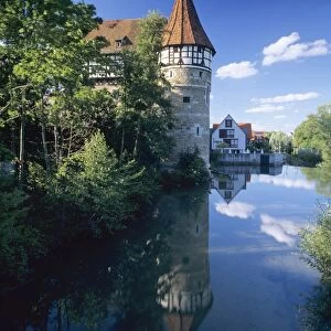 Zollernschloss Castle, Balingen, Swabian Alb, Baden Wurttemberg, Germany, Europe