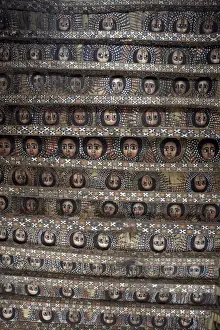 Ethiopia Prints: 104 winged Ethiopian cherubs adorn the famous ceiling in Debre Berhan Selassie Church
