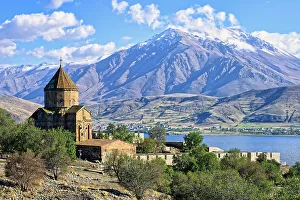 Lake Van Prints: The 10th century Akdamar Armenian Church of the Holy Cross