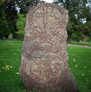 Standing Stone Collection: An 11th century Viking Runestone from Lagga Parish