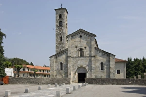 Images Dated 22nd May 2009: 12th century Chiesa Parrochiale, contains fragments of ancient frescoes