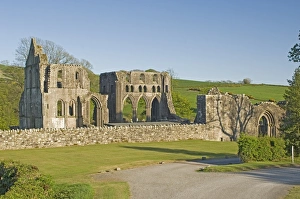 The 12th century Cistercian Dundrennan Abbey