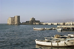 Lebanonese Prints: The 13th century Crusader castle
