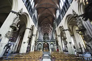 Flanders Prints: The 13th century Onze Lieve Vrouwekerk (Church of Our Lady) Old Town