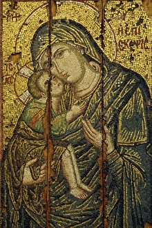 A 14th century icon of the Virgin Episkepis