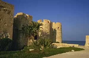 The 15th century fortress, Houmt Souk, Djerba, Tunisia, North Africa, Africa