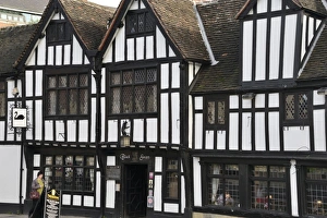 The 15th century half-timbered Black Swan Public house, Peasholme Green, York, Yorkshire, England, United Kingdom, Europe The 15th century half-timbered Black Swan Public house, Peasholme Green, York, Yorkshire, England, United Kingdom, Europe