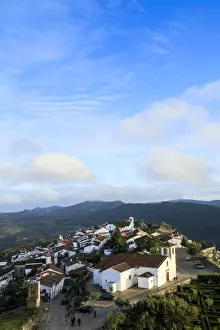 Marvao Prints: The 15th century parish church, medieval town and the Serra do Sao Mamede mountains