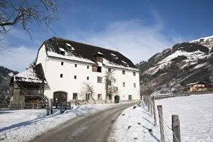 A 16th century historic building Furstenmuhle former bakery and mill dating from 1565