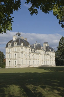 Images Dated 25th September 2008: The 17th century Chateau de Cheverny, Loir-et-Cher, Loire Valley, France, Europe