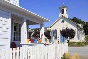 1872 United Methodist Church, Half Moon Bay, California, United States of America, North America