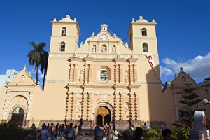 Cathedrals Prints: The 18th century Cathedral, Tegucigalpa, Honduras, Central America