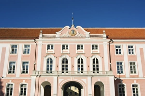 Toompea Hill Prints: The 18th century Parliament Building on Toompea Hill, Old Town, UNESCO World Heritage Site