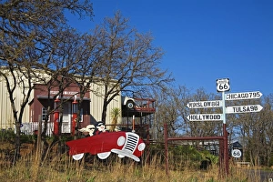 Oklahoma Prints: 1920s Filling Station