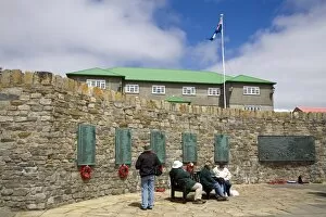 Images Dated 16th December 2009: 1982 War Memorial in Port Stanley, Falkland Islands (Islas Malvinas), South America