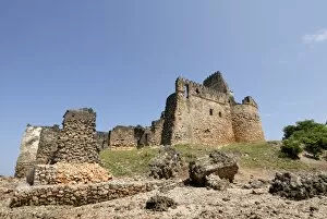 Images Dated 29th January 2008: 19th century Arab fort, Kilwa Kisiwani Island, UNESCO World Heritage Site