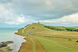 Lighthouses Prints: The 19th century Belle Tout lighthouse