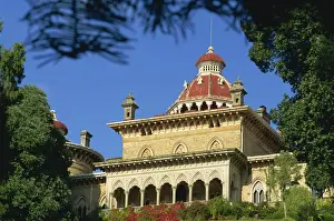Palaces Prints: The 19th century Quinta by English architect James Knowles in Moorish Gothic style