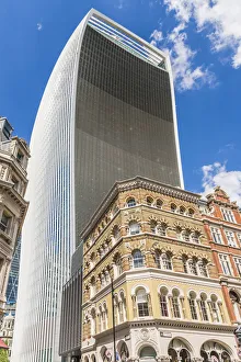 Comparison Prints: 20 Fenchurch Building (the Walkie Talkie building), City of London, London, England