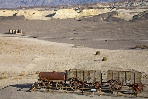Cart Prints: 20 Mule Team Wagon at the Harmony Borax Works
