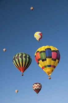 Balloon Prints: The 2012 Balloon Fiesta, Albuquerque, New Mexico, United States of America, North America
