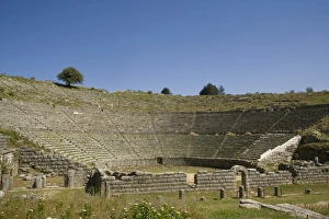 Epiros Prints: The 3rd century BC Theatre, Dodona, Epiros, Greece, Europe