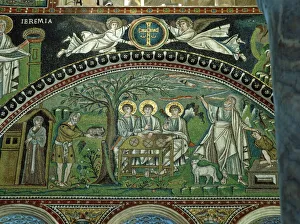 Basilica Prints: The 6th century mosaics in the Basilica of San Vitale, Ravenna, UNESCO World Heritage Site