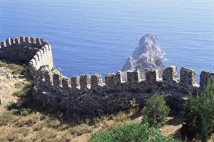 Battlement Prints: Part of the 8km long encircling wall