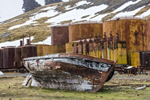Whaling Prints: The abandoned Grytviken Whaling Station