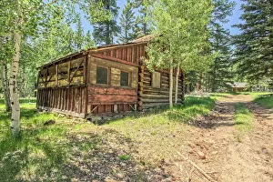 Cabin Prints: An abandoned homestead in the Kaibab National Forest, Arizona, USA