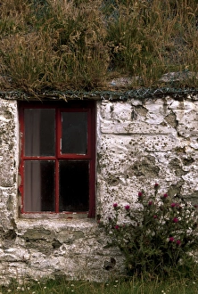 Shetland Prints: Abandoned house