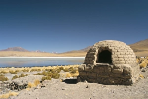 Laguna Colorado Prints: Abandoned kiln, Laguna Colorada, Uyuni, Bolivia, South America