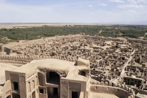 Persia Prints: Abandoned town from Citadel