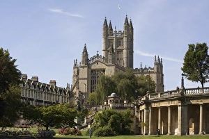 Abbey, Bath, UNESCO World Heritage Site, Avon, England, United Kingdom, Europe