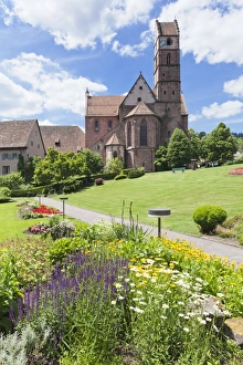 Black Forest Prints: Abbey Church, Alpirsbach, Black Forest, Baden Wurttemberg, Germany, Europe