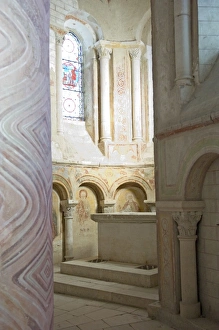 Images Dated 23rd October 2005: Abbey church of Saint-Savin sur Gartempe, known as the Romanesque Sistine Chapel