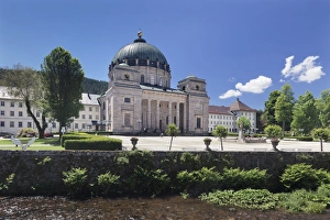 Black Forest Prints: Abbey church St. Blasien, Black Forest, Baden-Wurttemberg, Germany, Europe