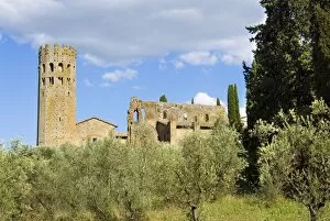 Images Dated 18th August 2008: Abbey of Saints Severo and Martiryo, La Badia, Orvieto, Umbria, Italy, Europe