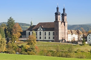 Glottertal Valley Prints: Abbey of St. Peter, Glottertal Valley, Black Forest, Baden Wurttemberg, Germany, Europe